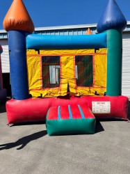 #12 Blue/ Orange Bounce House