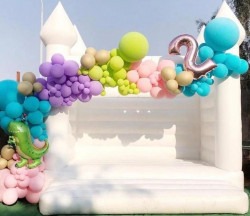 #10 White Bounce House