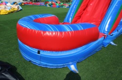 1000026711 1725903571 Waikiki Combo Single lane waterslide with Basketball Hoo