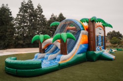 Kilauea BOUNCE HOUSE DUAL LANE Combo WATERSLIDE