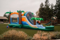 DSC09421 1725578877 Kilauea BOUNCE HOUSE DUAL LANE Combo WATERSLIDE