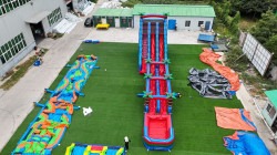 IMG 20240912 WA0009 1726201517 Party Rock 23 ft Duel Lane Dry Slide with Obstacle Running L