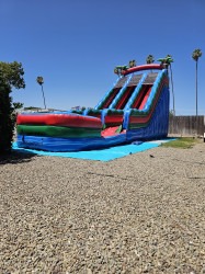 20250627 115017 1751055506 Party Rock 23 ft Dual Lane Waterslide