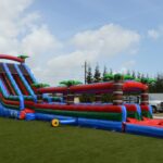 How Much Space Do You Need For A Water Slide Rental?